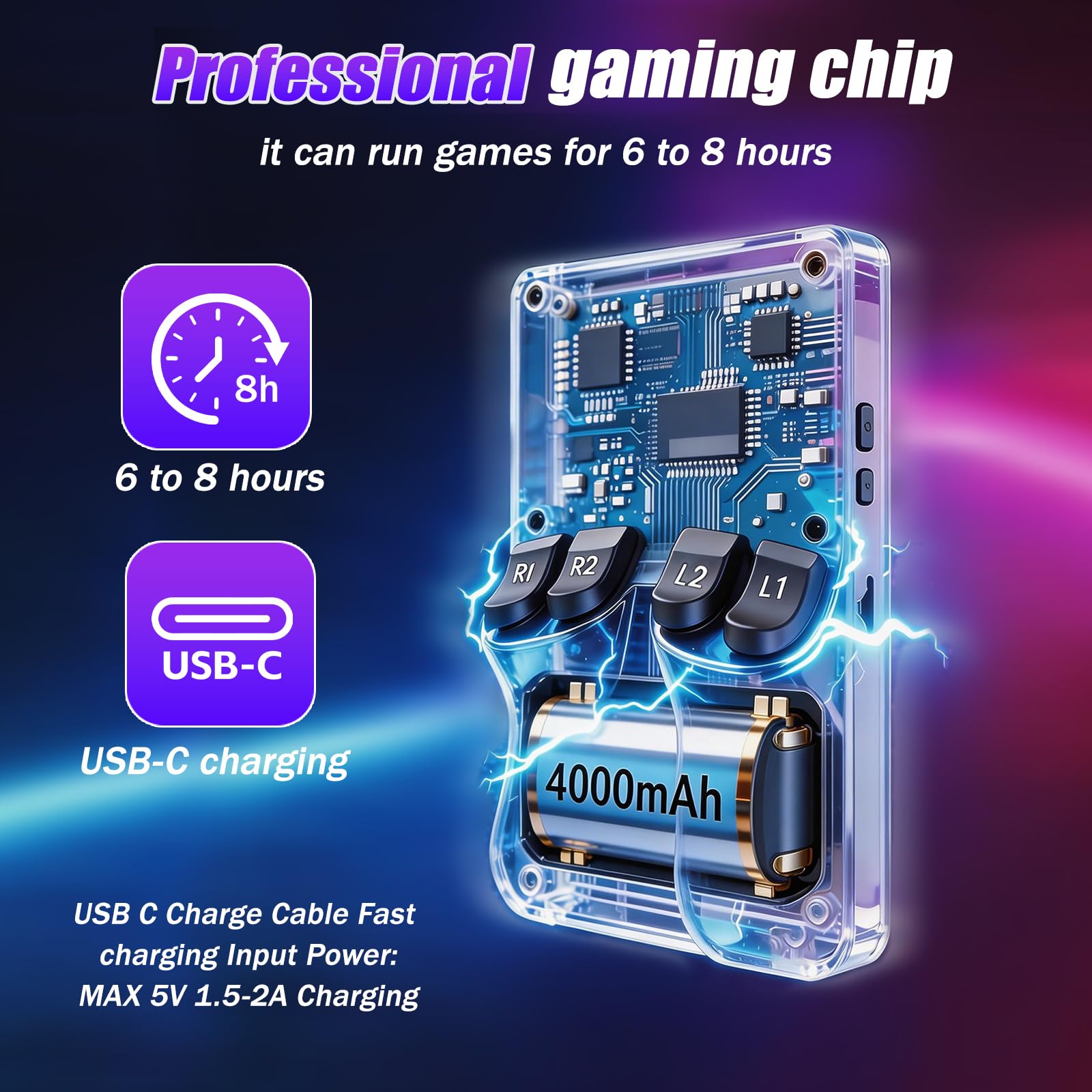 Consola retro de videjuegos
